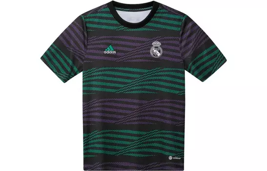 Футбольная майка мужская зеленая Adidas, зеленый
