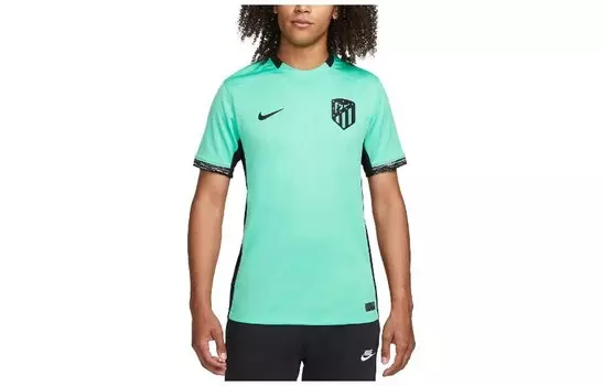 Футбольная майка мужская зеленая Nike, зеленый