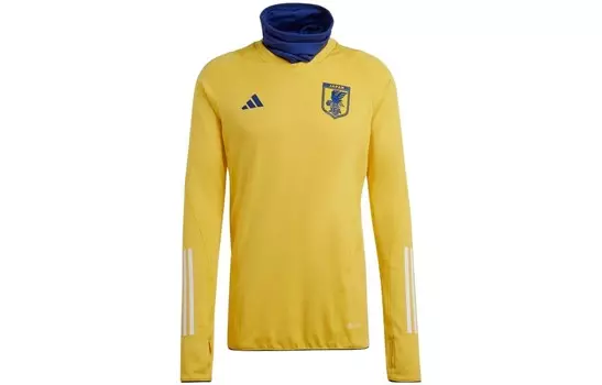 Футбольная майка мужская желтая Adidas, желтый