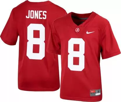 Футбольная майка Nike Youth Julio Jones Alabama Crimson Tide # 8 Crimson Replica