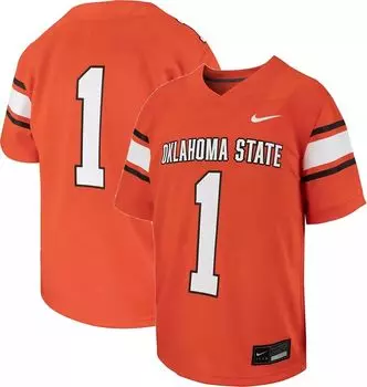 Футбольная майка Nike Youth Oklahoma State Cowboys оранжевого цвета