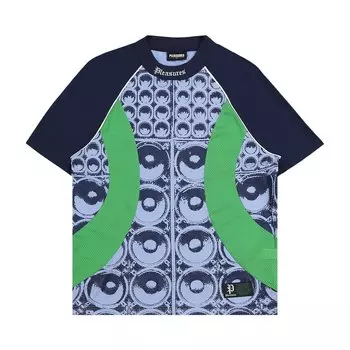 Футбольная майка Pleasures Wall Of Sound, цвет Зеленый