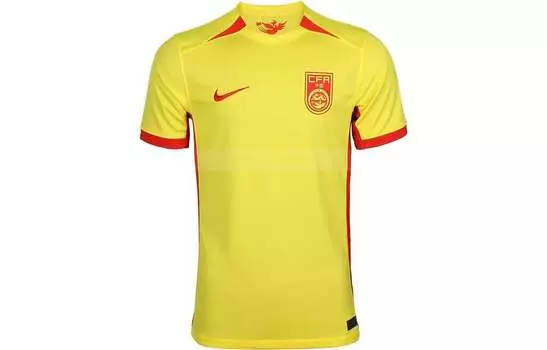 Футбольная майка унисекс Nike, цвет Opit Yellow/Challenge Red/Challenge Red