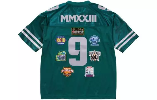 Футбольная майка унисекс Supreme, цвет Dark Teal