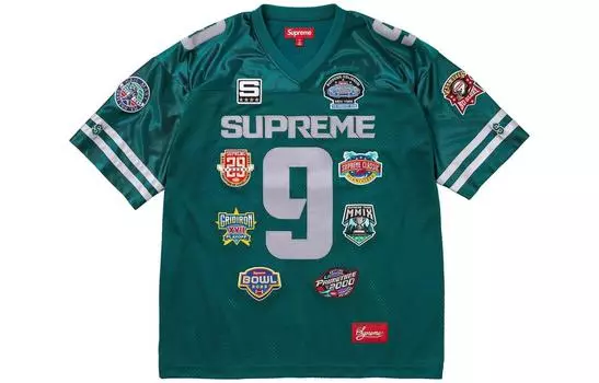 Футбольная майка унисекс Supreme, цвет Gold