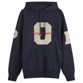 Футбольная толстовка с капюшоном Pop Trading Company, синий