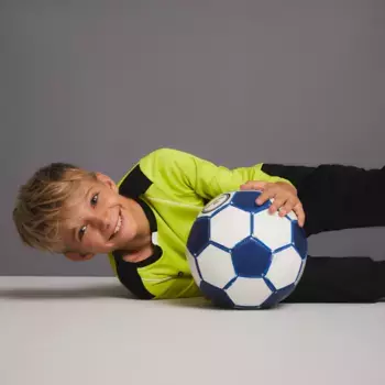 Футбольная вратарская рубашка мальчика-бумеранга с длинным рукавом Boomerang, цвет 586 Lima