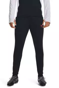 Футбольные брюки со средней посадкой Under Armour, черный