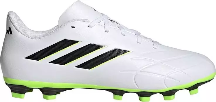 Футбольные бутсы Adidas Copa Pure.4 FxG, белый/зеленый