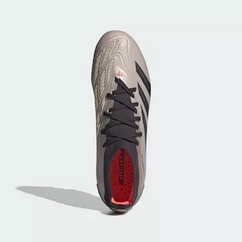 Футбольные бутсы Adidas, цвет grau/schwarz/lachsrosa