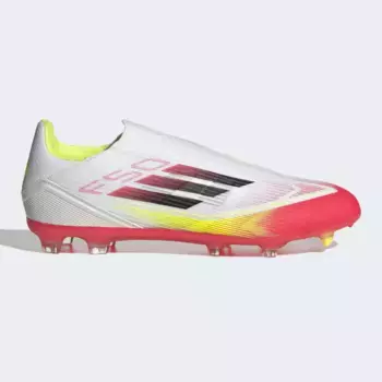 Футбольные бутсы Adidas F50 League без шнурков унисекс, белый