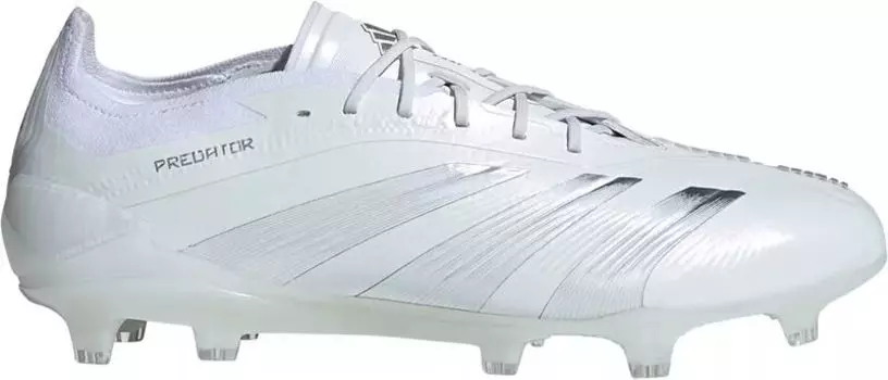 Футбольные бутсы Adidas Predator Elite L FG, белый/серебристый