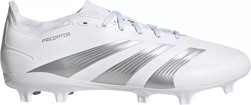 Футбольные бутсы Adidas Predator League FG, белый/серебристый