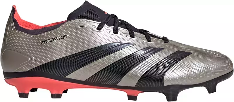 Футбольные бутсы Adidas Predator League FG, цвет Silver/Black