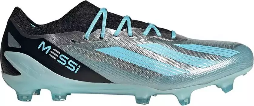 Футбольные бутсы Adidas X Crazyfast Messi.1 FG, серебристый/синий