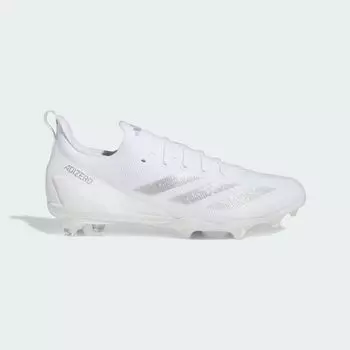Футбольные бутсы Adizero Electric+ Adidas, цвет Cloud White/Silver Metallic/Cloud White