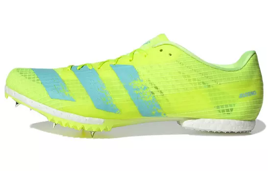 Футбольные бутсы Adizero унисекс с низким верхом желтые Adidas