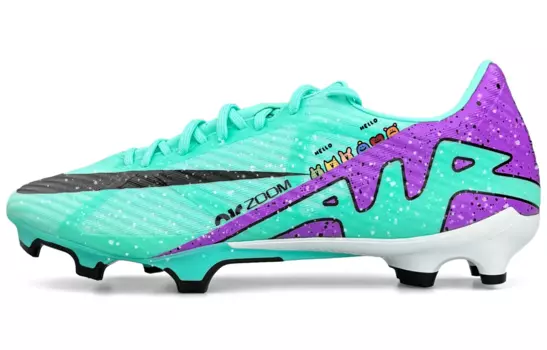 Футбольные бутсы Air Zoom Vapor 15 унисекс с низким верхом фиолетовые Nike