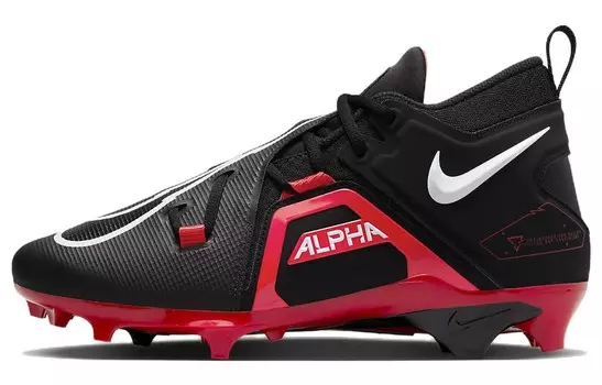 Футбольные бутсы Alpha Menace мужские, средние, черные/красные Nike