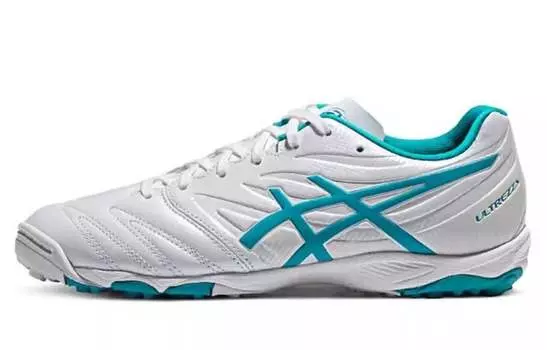 Футбольные бутсы Asics Ultrezza Kids Детские, White/Gridge/Patinagreen
