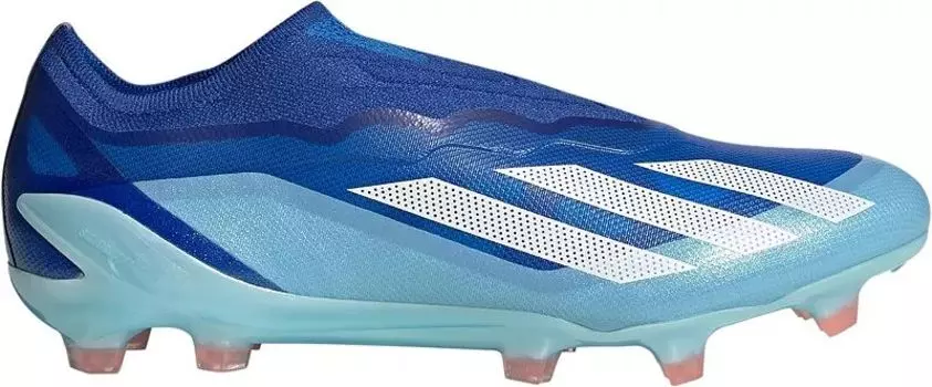 Футбольные бутсы без шнурков Adidas X Crazyfast.1 FG, синий/белый
