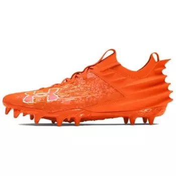 Футбольные бутсы Blur Smoke мужские низкие оранжевые Under Armour