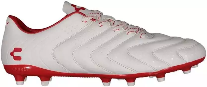 Футбольные бутсы Charly Encore FG/AG, белый/красный