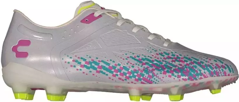 Футбольные бутсы Charly Spektre 3.0 Plus FG, белый/розовый