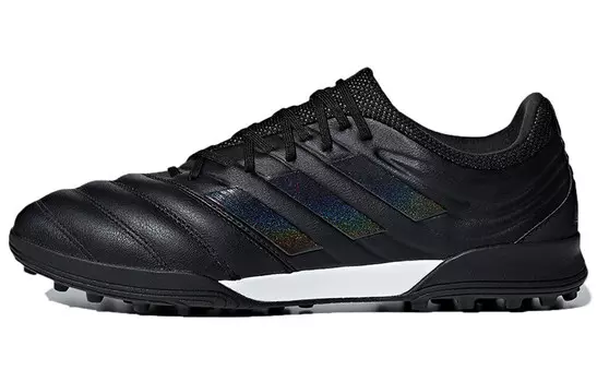 Футбольные бутсы Copa 19.3 мужские низкие черные Adidas