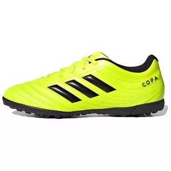 Футбольные бутсы Copa 19.4 мужские низкие желтые/черные Adidas