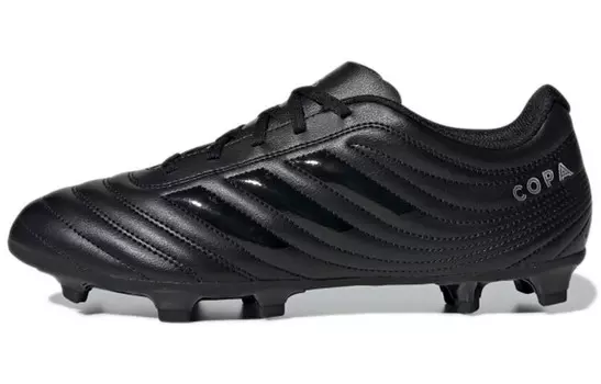 Футбольные бутсы Copa 19.4 мужские низкие черные Adidas