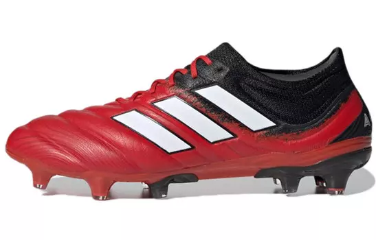 Футбольные бутсы Copa 20.1 мужские низкие красные/черные Adidas