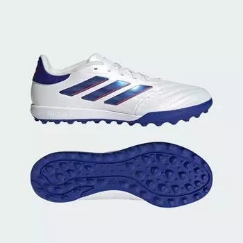 Футбольные бутсы Copa Pure 2 League Turf Adidas, цвет Cloud White/Lucid Blue/Solar Red
