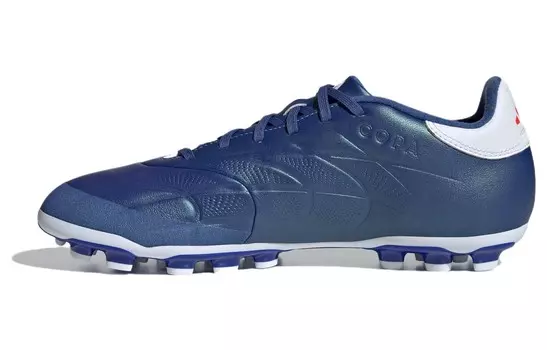 Футбольные бутсы COPA PURE 2 унисекс с низким верхом синего/белого цвета Adidas
