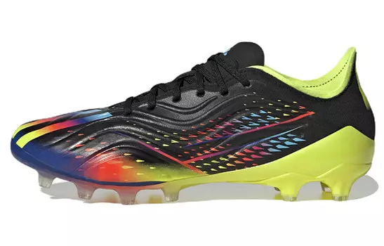 Футбольные бутсы Copa Sense.1 мужские низкие черные/зеленые Adidas