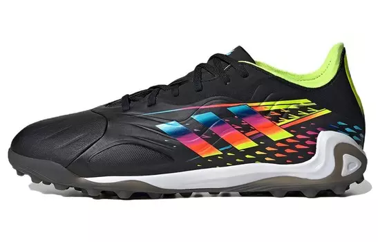Футбольные бутсы Copa Sense.1 мужские низкие черные/синие/желтые Adidas