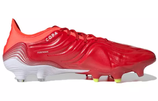 Футбольные бутсы Copa Sense.1 мужские низкие красные/оранжевые/белые Adidas