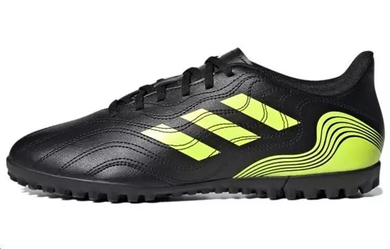 Футбольные бутсы Copa Sense.4 мужские низкие черные/желтые Adidas