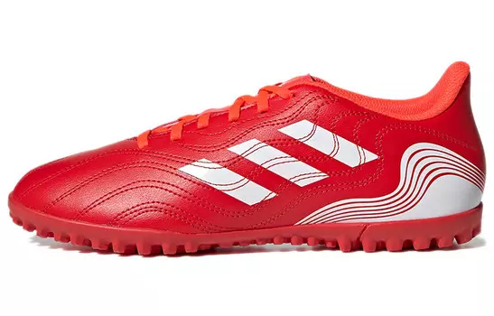 Футбольные бутсы Copa Sense.4 мужские низкие красные/белые Adidas