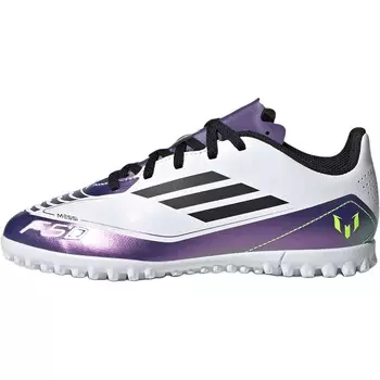 Футбольные бутсы детские F50 для детей Adidas, белый