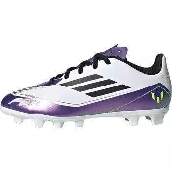 Футбольные бутсы детские F50 для детей Adidas, белый