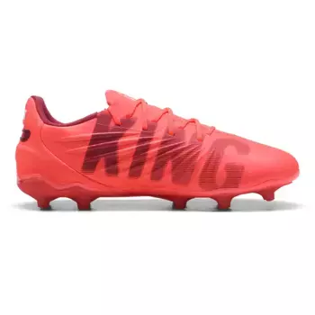 Футбольные бутсы детские Puma King Match FG/AG Jr, красный