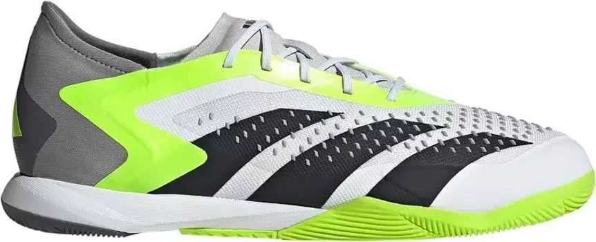 Футбольные бутсы для игры в помещении Adidas Predator Accuracy.1, белый/зеленый