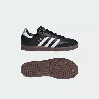Футбольные бутсы для игры в помещении Samba Adidas, цвет Black/None/None
