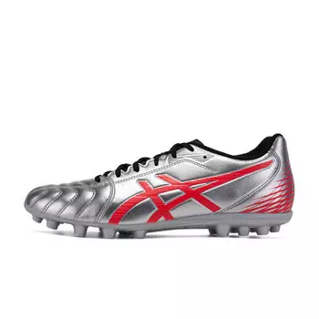 Футбольные бутсы Ds Light Club для мужчин с низким верхом, серебристо-красные Asics