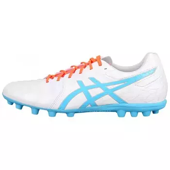 Футбольные бутсы Ds Light Club мужские низкие белые/синие Asics