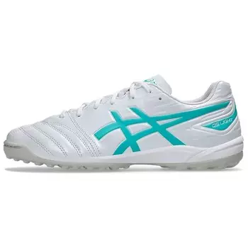 Футбольные бутсы Ds Light Club унисекс с низким верхом белые/морские стеклянные Asics