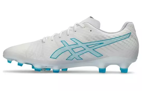 Футбольные бутсы DS LIGHT мужские низкие синие/белые Asics
