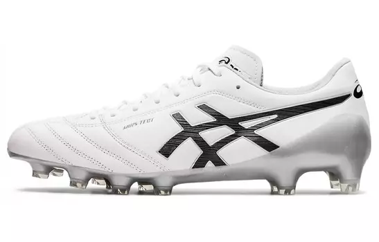 Футбольные бутсы DS LIGHT мужские низкие белые/черные Asics