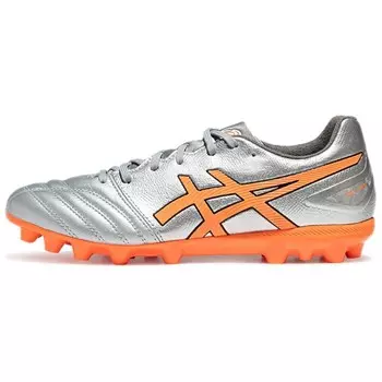 Футбольные бутсы DS LIGHT PRO мужские низкие серебристо-серые/оранжевые Asics